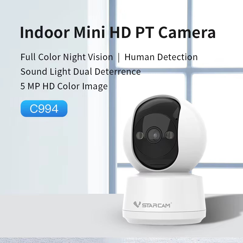 New 2.4G Wireless Security IP Camera 3MP HD Mini Infrared Vision Smart Home AI Human Detection Phone Video Surveillance