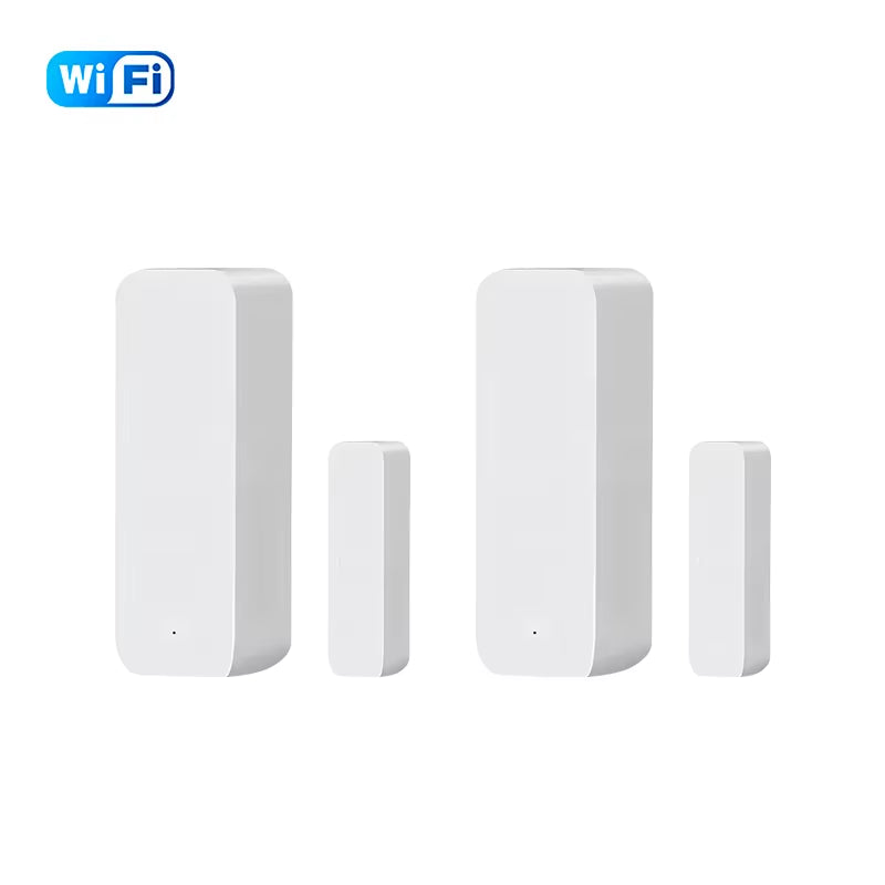 Tuya Wifi/Zigbee Door Sensor Window Sensor Smart Home Wireless Door Detector Door Open / Closed Alarm System for Alexa Google